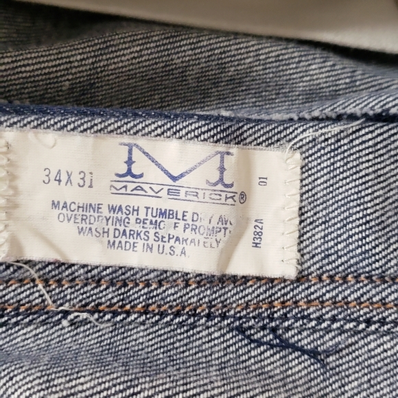 Maverick by Blue Bell Western Jeans - Picture 3 of 4